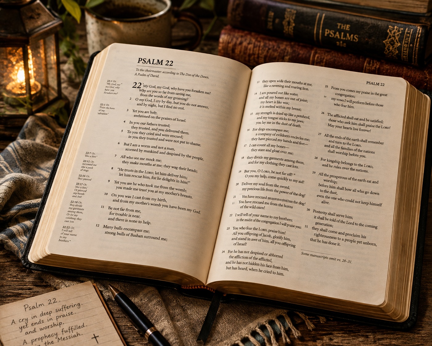 my god my god why have you forsaken me – psalm 22